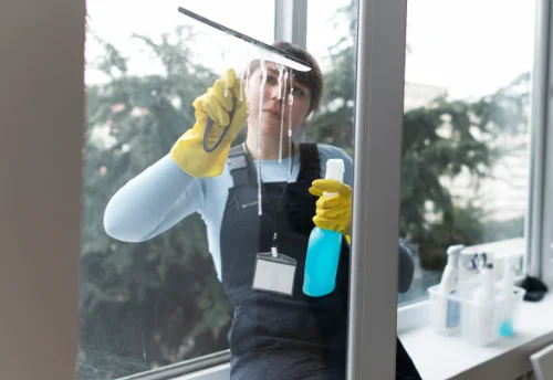 Nettoyage de vitres intérieures et extérieures à Paraza